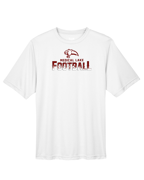 Medical Lake Middle School Football Splatter - Performance Shirt
