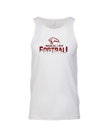 Medical Lake Middle School Football Splatter - Tank Top