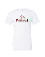 Medical Lake Middle School Football Splatter - Tri-Blend Shirt