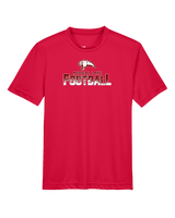 Medical Lake Middle School Football Splatter - Youth Performance Shirt