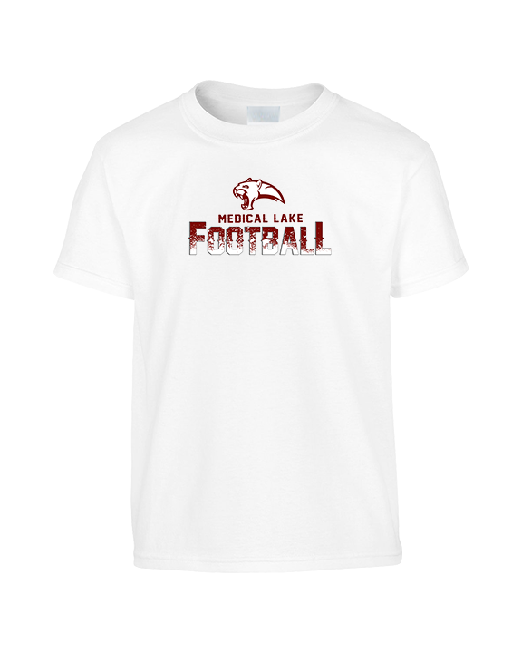 Medical Lake Middle School Football Splatter - Youth Shirt