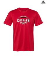 Medical Lake Middle School Football Toss - Mens Adidas Performance Shirt