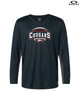 Medical Lake Middle School Football Toss - Mens Oakley Longsleeve