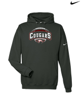 Medical Lake Middle School Football Toss - Nike Club Fleece Hoodie