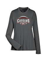 Medical Lake Middle School Football Toss - Womens Performance Longsleeve
