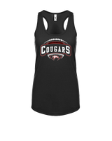 Medical Lake Middle School Football Toss - Womens Tank Top