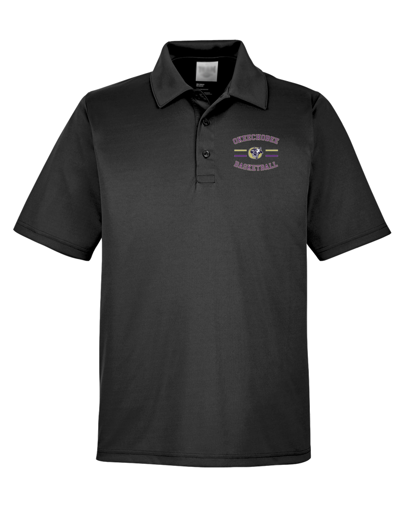 Okeechobee HS Girls Basketball Curve - Men's Polo
