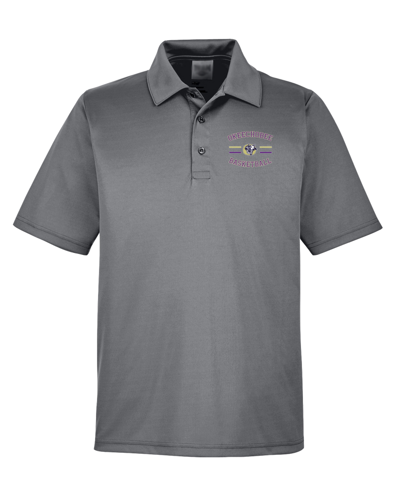Okeechobee HS Girls Basketball Curve - Men's Polo