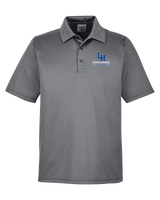 La Habra HS Basketball Stacked - Men's Polo