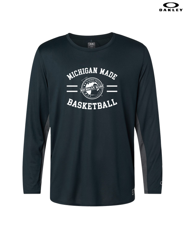 Michigan Made Advanced Athletics Basketball Curve - Oakley Hydrolix Long Sleeve