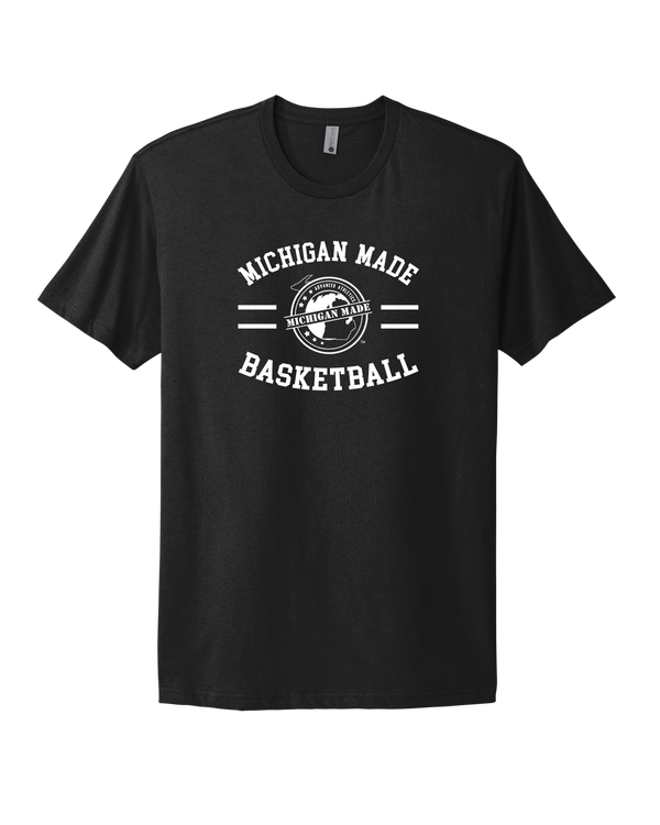 Michigan Made Advanced Athletics Basketball Curve - Select Cotton T-Shirt