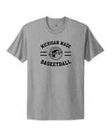 Michigan Made Advanced Athletics Basketball Curve - Select Cotton T-Shirt