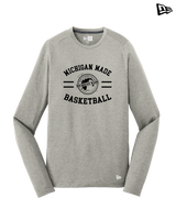 Michigan Made Advanced Athletics Basketball Curve - New Era Long Sleeve Crew