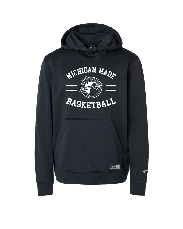 Michigan Made Advanced Athletics Basketball Curve - Oakley Hydrolix Hooded Sweatshirt