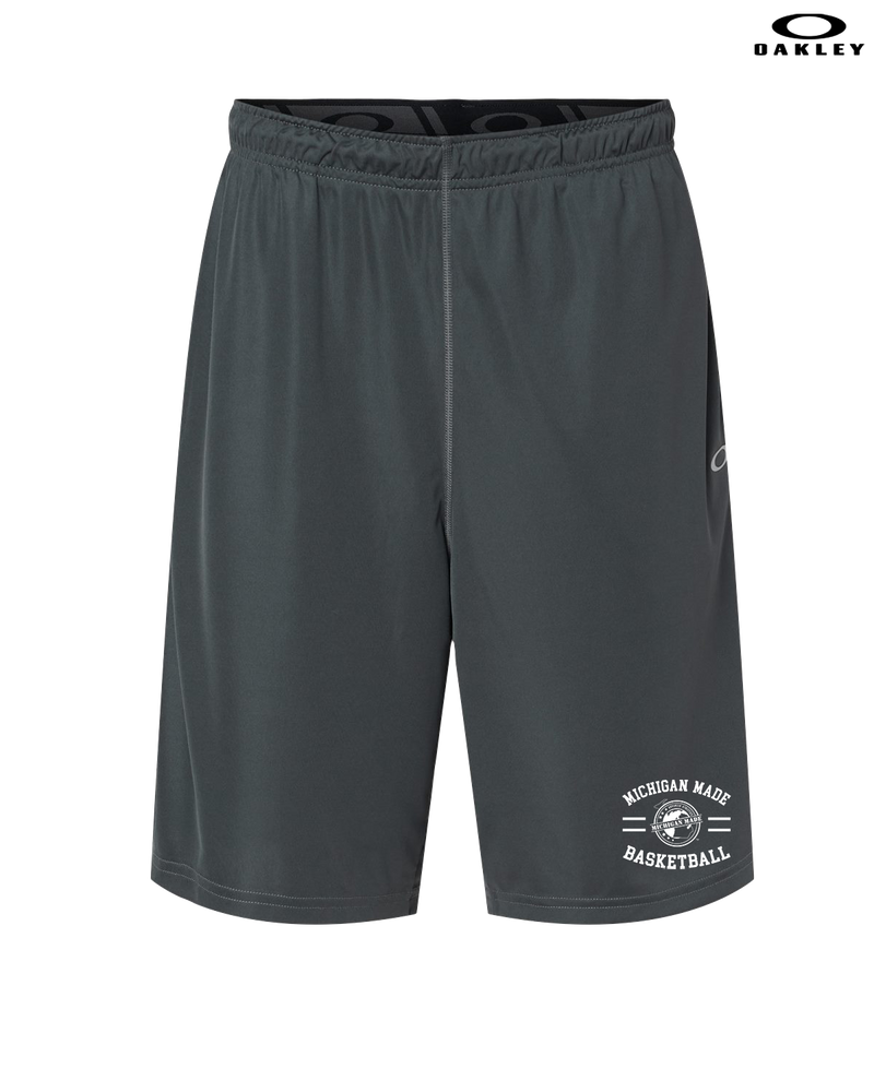 Michigan Made Advanced Athletics Basketball Curve - Oakley Hydrolix Shorts