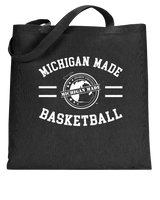 Michigan Made Advanced Athletics Basketball Curve - Tote Bag