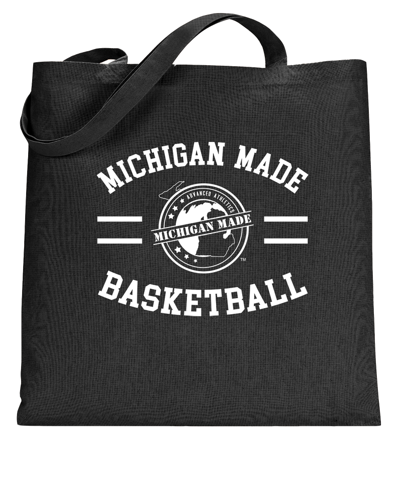 Michigan Made Advanced Athletics Basketball Curve - Tote Bag