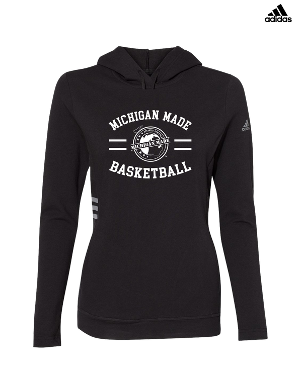 Michigan Made Advanced Athletics Basketball Curve - Adidas Women's Lightweight Hooded Sweatshirt