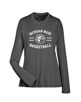 Michigan Made Advanced Athletics Basketball Curve - Womens Performance Long Sleeve