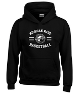 Michigan Made Advanced Athletics Basketball Curve - Youth Hoodie