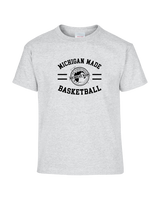 Michigan Made Advanced Athletics Basketball Curve - Youth T-Shirt