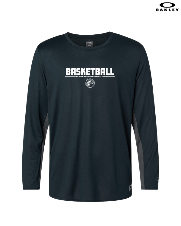 Michigan Made Advanced Athletics Basketball Cut - Oakley Hydrolix Long Sleeve