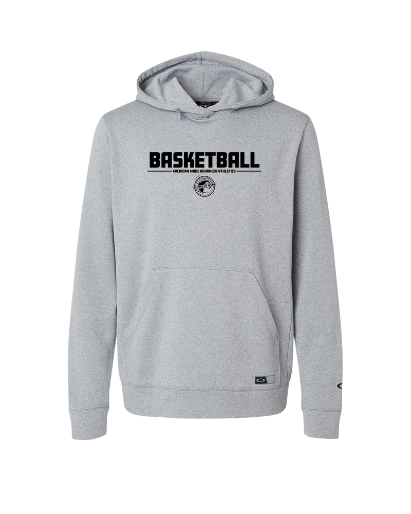 Michigan Made Advanced Athletics Basketball Cut - Oakley Hydrolix Hooded Sweatshirt