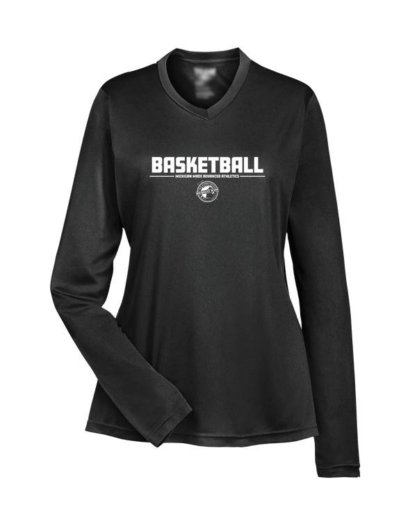 Michigan Made Advanced Athletics Basketball Cut - Womens Performance Long Sleeve