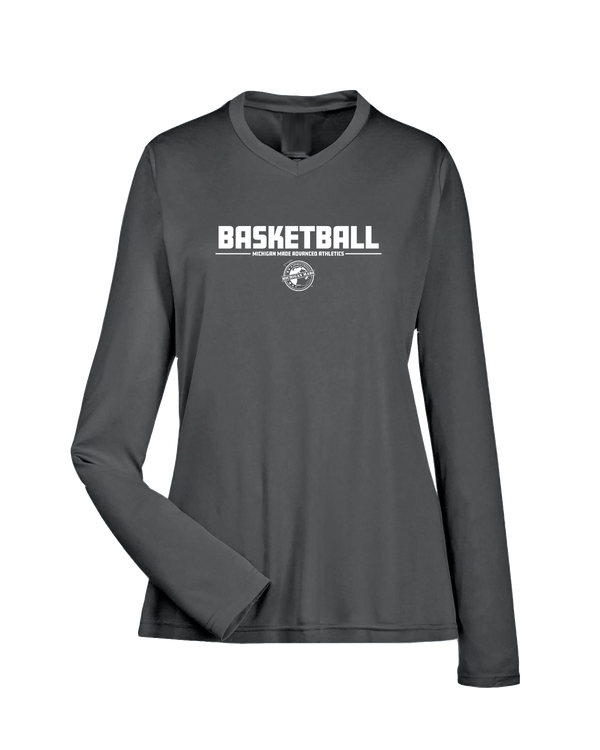 Michigan Made Advanced Athletics Basketball Cut - Womens Performance Long Sleeve