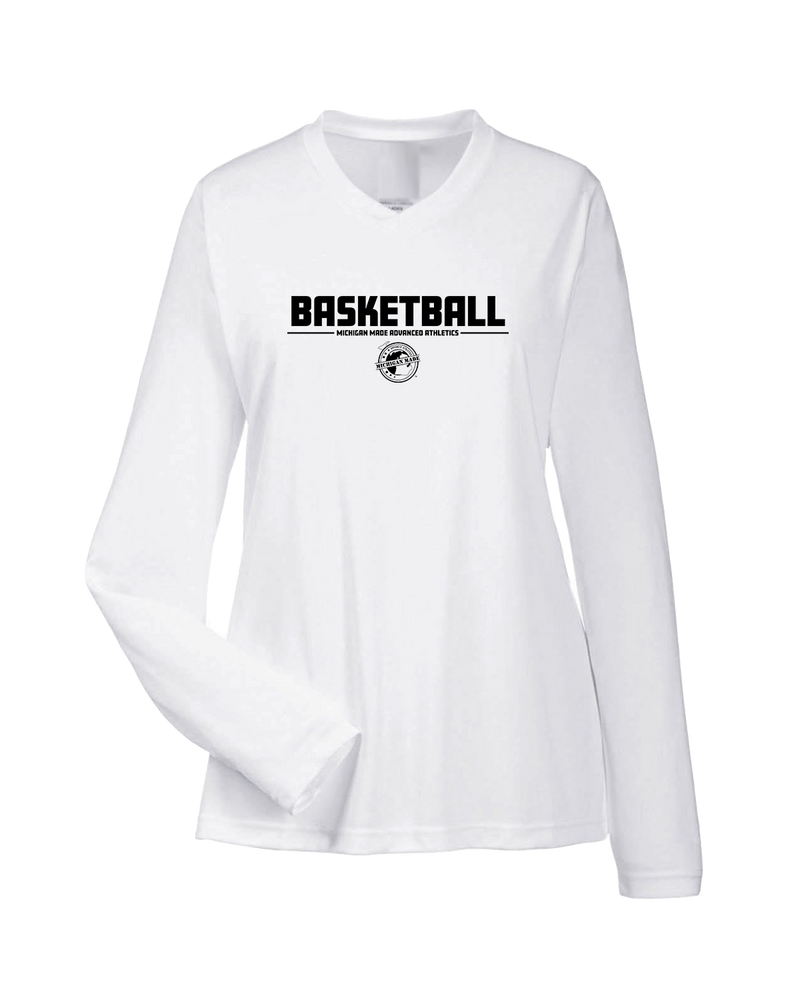 Michigan Made Advanced Athletics Basketball Cut - Womens Performance Long Sleeve