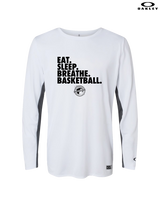 Michigan Made Advanced Athletics Basketball Eat Sleep - Oakley Hydrolix Long Sleeve