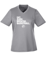 Michigan Made Advanced Athletics Basketball Eat Sleep - Womens Performance Shirt