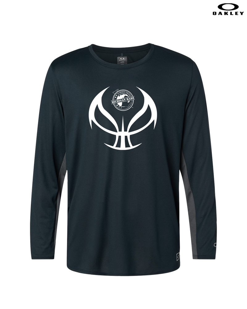 Michigan Made Advanced Athletics Basketball Full Ball - Oakley Hydrolix Long Sleeve