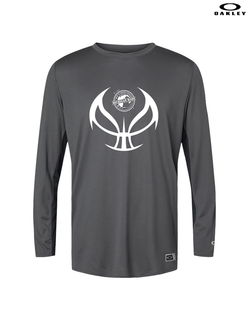 Michigan Made Advanced Athletics Basketball Full Ball - Oakley Hydrolix Long Sleeve