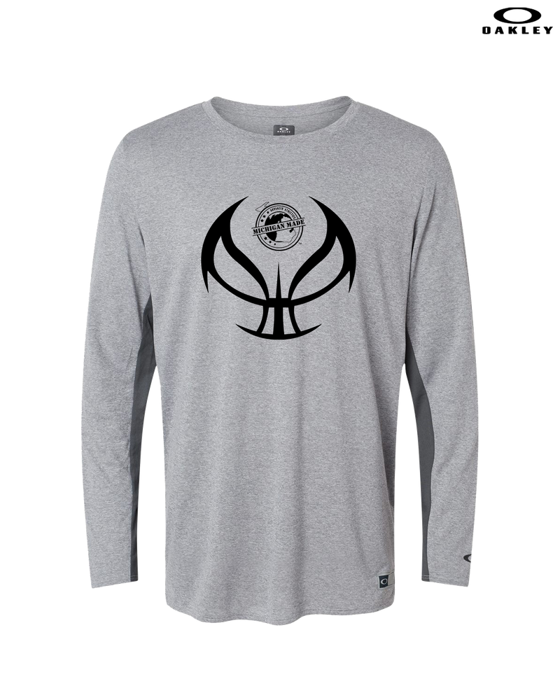 Michigan Made Advanced Athletics Basketball Full Ball - Oakley Hydrolix Long Sleeve