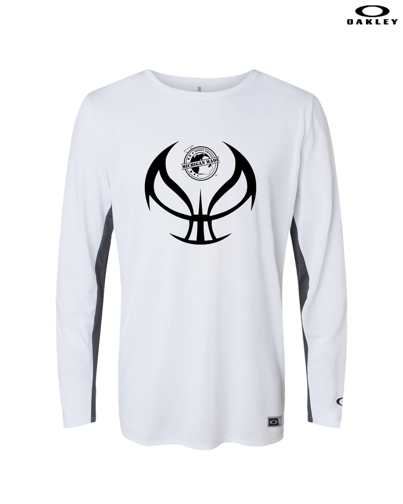 Michigan Made Advanced Athletics Basketball Full Ball - Oakley Hydrolix Long Sleeve