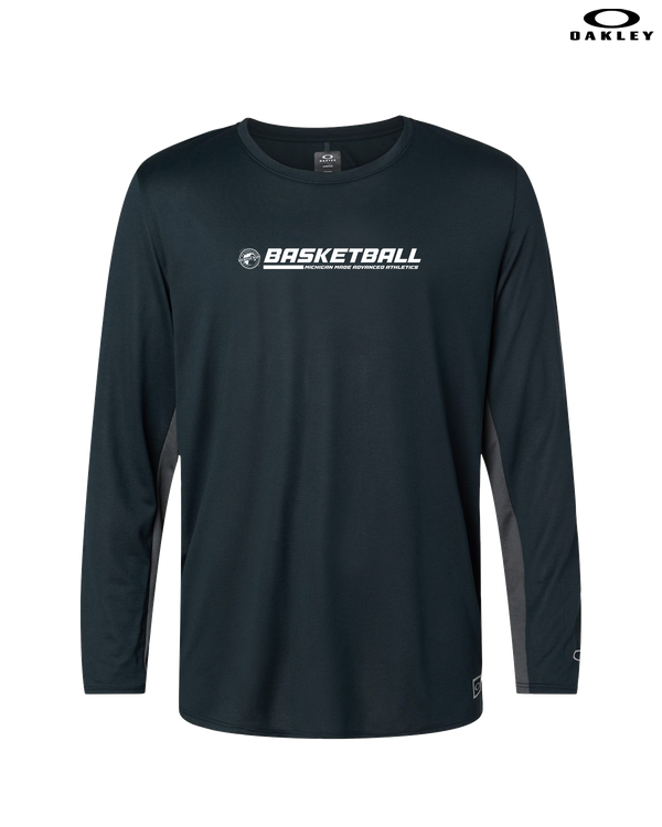 Michigan Made Advanced Athletics Basketball Switch - Oakley Hydrolix Long Sleeve