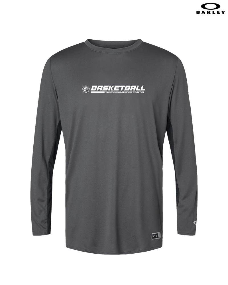 Michigan Made Advanced Athletics Basketball Switch - Oakley Hydrolix Long Sleeve