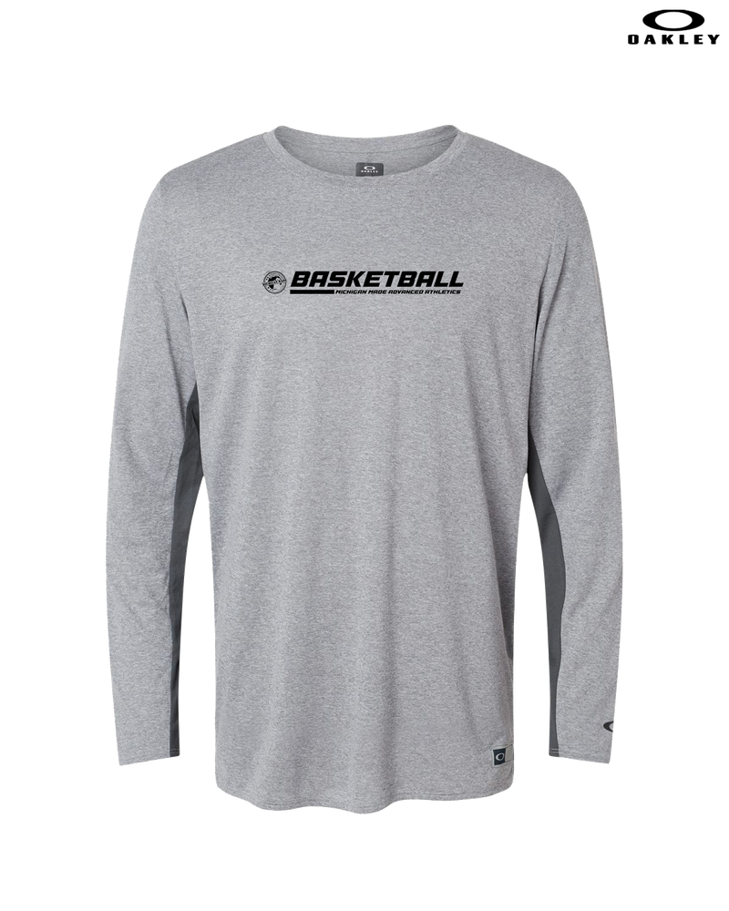 Michigan Made Advanced Athletics Basketball Switch - Oakley Hydrolix Long Sleeve