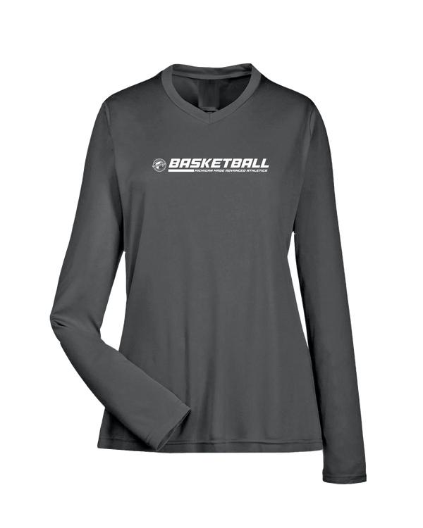 Michigan Made Advanced Athletics Basketball Switch - Womens Performance Long Sleeve