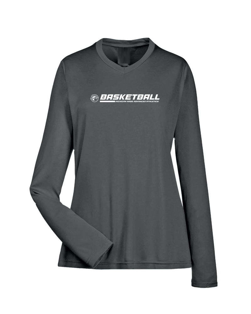 Michigan Made Advanced Athletics Basketball Switch - Womens Performance Long Sleeve
