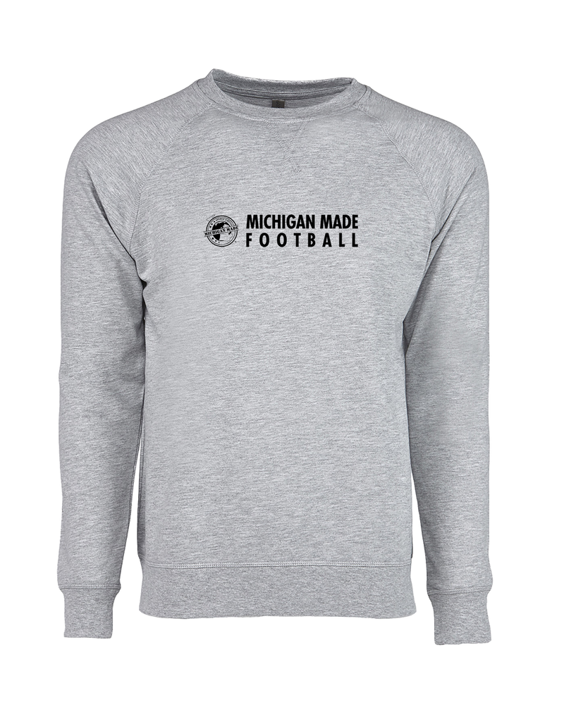 Michigan Made Advanced Athletics Football Basic - Crewneck Sweatshirt