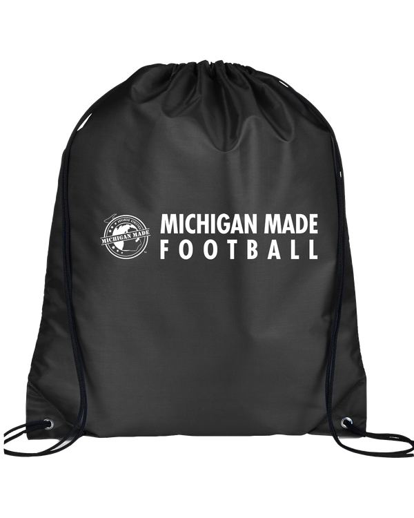 Michigan Made Advanced Athletics Football Basic - Drawstring Bag