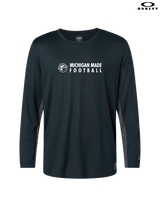 Michigan Made Advanced Athletics Football Basic - Oakley Hydrolix Long Sleeve