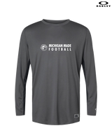 Michigan Made Advanced Athletics Football Basic - Oakley Hydrolix Long Sleeve