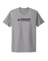 Michigan Made Advanced Athletics Football Basic - Select Cotton T-Shirt