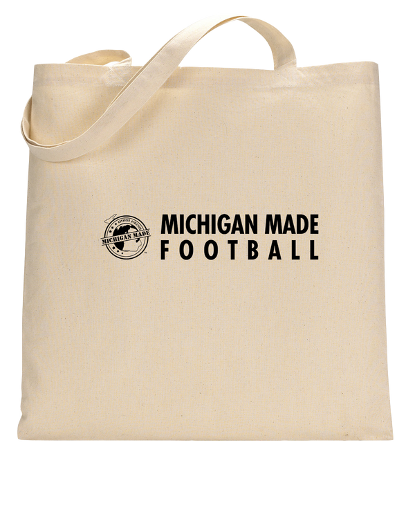 Michigan Made Advanced Athletics Football Basic - Tote Bag