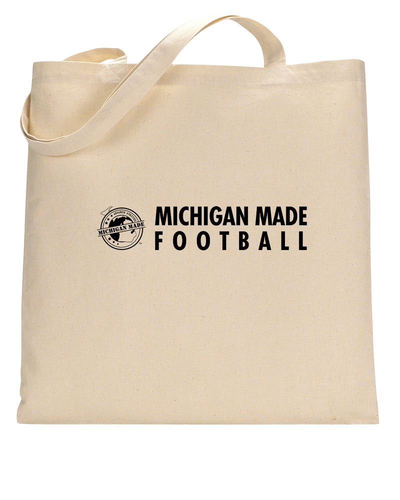 Michigan Made Advanced Athletics Football Basic - Tote Bag