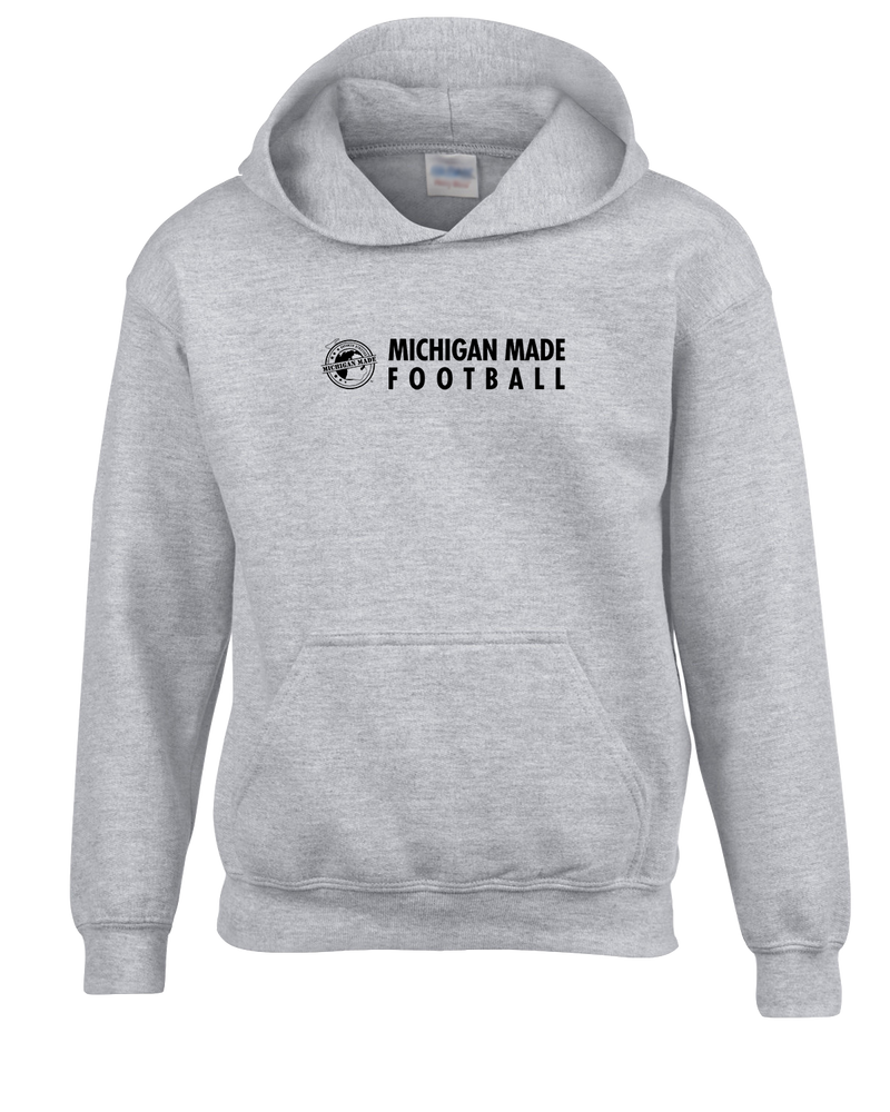 Michigan Made Advanced Athletics Football Basic - Cotton Hoodie