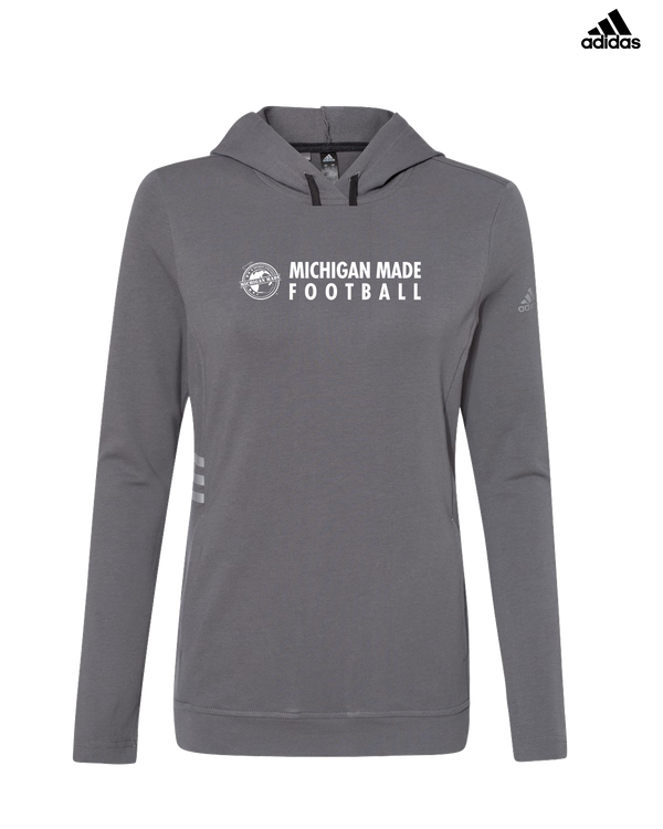 Michigan Made Advanced Athletics Football Basic - Adidas Women's Lightweight Hooded Sweatshirt